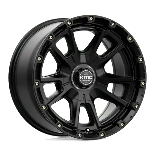 KM100 17X9 5X5.0/5.5 S-BLK 18MM Mega Sale