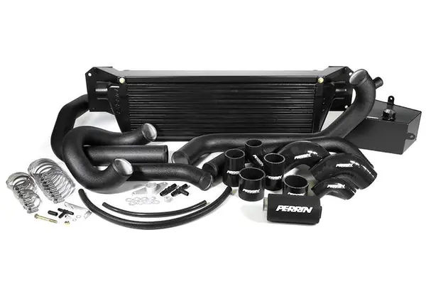 Last Chance PERRIN 15-21 Subaru WRX/STI Front Mount Intercooler Core + Mounting Beam - Black Core