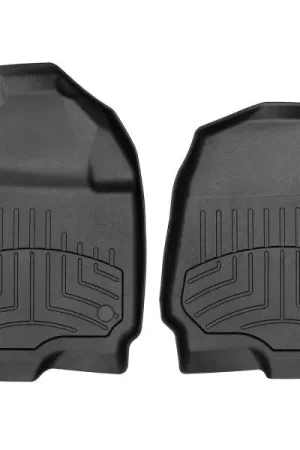 Final Sale WeatherTech 19-23 Chevrolet Silverado 1500 Crew Cab; Bucket Seating Rear FloorLiner HP - Black