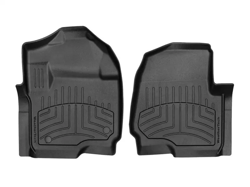 Final Sale WeatherTech 19-23 Chevrolet Silverado 1500 Crew Cab; Bucket Seating Rear FloorLiner HP - Black