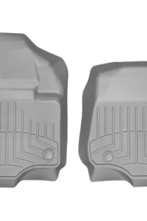 Big Sale WeatherTech 2015+ Ford F-150 (Fits SuperCrew and SuperCab Dual Floor Posts) Front FloorLiner - Grey