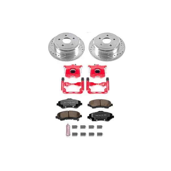 Flash Sale Power Stop 07-17 Jeep Wrangler Rear Z36 Truck & Tow Brake Kit w/Calipers