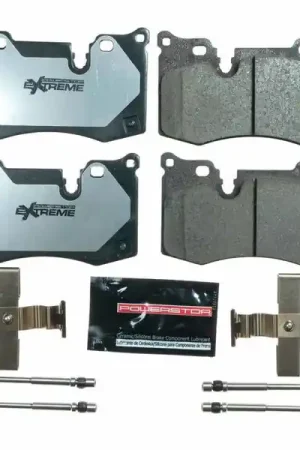 High Quality Power Stop 2020 Chevrolet Corvette C8 Base Rear Z26 Extreme Street Brake Pads w/Hardware