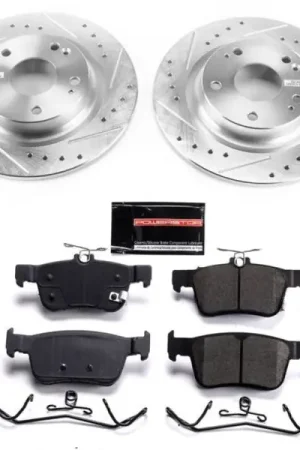 Deal Power Stop 17-19 Honda Civic Rear Z23 Evolution Sport Brake Kit
