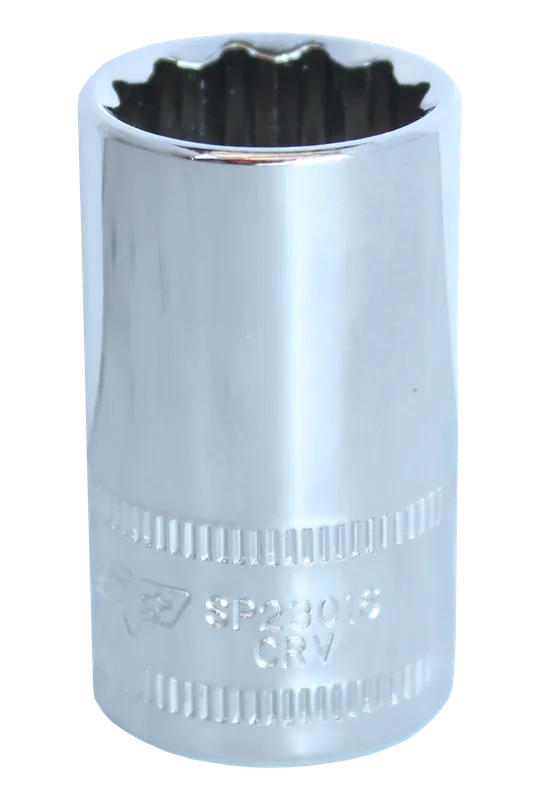 Modern SP Tools 1\\/2 inch Dr Sockets - 12pt Metric - Individual, Size: 19mm - SP23019