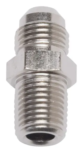 Russell Performance -6 AN to 1/8in NPT Straight Flare to Pipe (Endura) - 660451 Exclusive