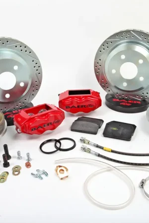Final Sale Baer Brakes 4302308GB Baer Brakes 12" SS4 Rear Brake Kit, Grabber Blue, SDZ