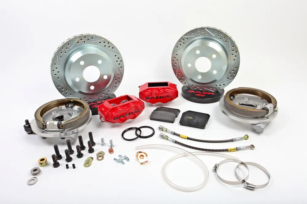 Final Sale Baer Brakes 4302308GB Baer Brakes 12" SS4 Rear Brake Kit, Grabber Blue, SDZ