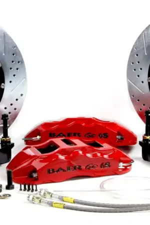 Baer Brakes 4261200CY Baer Brakes 14" Extreme+ Front Brake Kit, Comp Yellow, SDZ, Std. Studs Get Yours