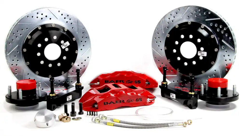 Baer Brakes 4261200CY Baer Brakes 14" Extreme+ Front Brake Kit, Comp Yellow, SDZ, Std. Studs Get Yours
