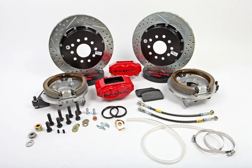 Must Have Baer Brakes 4262244GB-1 Baer Brakes 13" SS4+ Rear Brake Kit, Grabber Blue, Slot