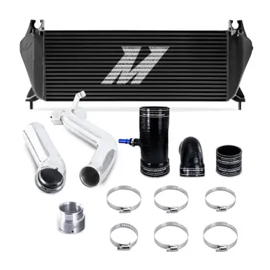 Mishimoto 19+ Ford Ranger 2.3L EcoBoost Intercooler Kit - Black + Polished Pipes - MMINT-RGR-19KBKP Original