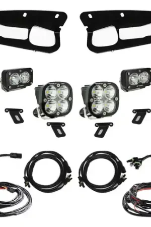 Baja Designs 2021-2023 Ford Bronco w/Steel Bumper S2 SAE Pro Fog Pocket Light Kit - Clear Limited Offer