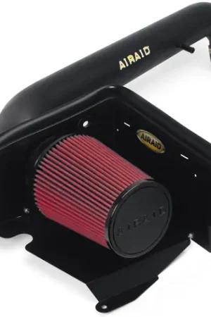 Airaid 97-06 Jeep Wrangler TJ 4.0L CAD Intake System w/ Tube (Dry / Red Media) Fresh Stock