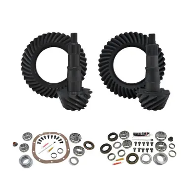 Yukon Gear & Install Kit Package for 15-19 Ford F150 8.8in Front & Rear 3.73 Ratio - YGK121 Clearance