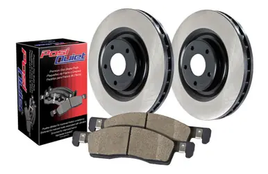 Fresh Stock Centric OE Coated Rear Brake Kit (2 Wheel)