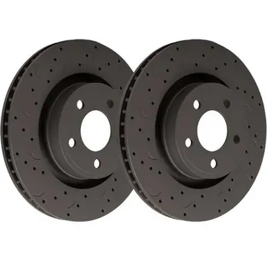 Talon Cross Drilled And Slotted Brake Rotors Trending