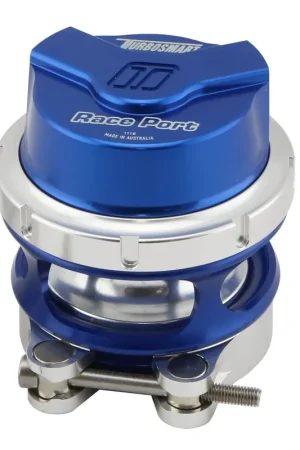 Grab Now Turbosmart Gen-V Raceport Bov w/ Female Flange - No Weld on Fitting Blue
