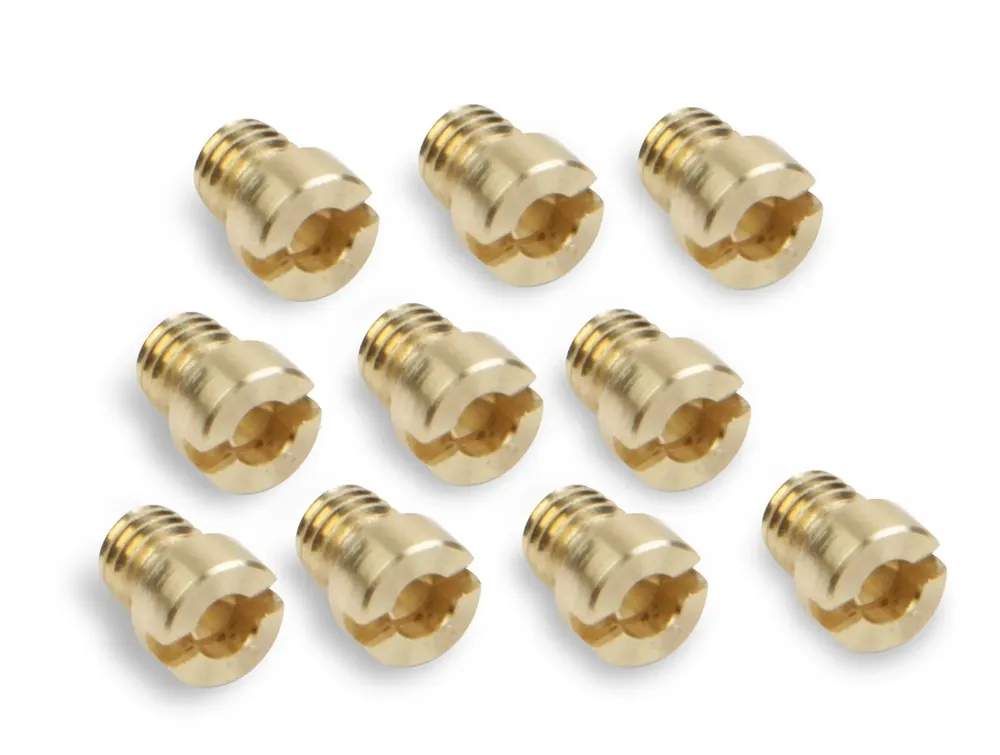 No Minimum Order Holley Replaceable Air Bleed - Size 23 Air bleeds for the idle, intermediate and high speed circuits. 23=Jet Size