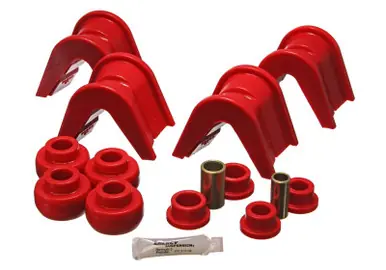 Energy Suspension 76-77 Ford Bronco/66-72 F-100/F-150 Red 4 Deg Offset Complete 14 Pc C-Bushing Set - 4.7105R Order Now
