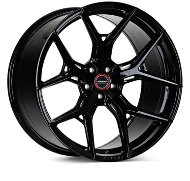 Vossen HF-5 20x8.5 / 5x112 / ET40 / Flat Face / 66.5 - Gloss Black - HF5-0M01 Modern