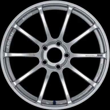 Advan RSII 17x7.5 / +48 Offset / 5-114.3 / 73mm Bore / Hyper Silver - YAP7F48EHS Best Choice