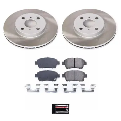 Bargain Power Stop 04-06 Scion xB Front Semi-Coated Rotor Kit - SC109