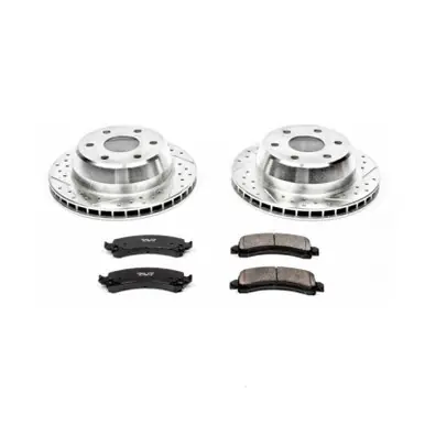 Hot Picks Power Stop 03-06 Cadillac Escalade Rear Z23 Evolution Sport Brake Kit - K2047