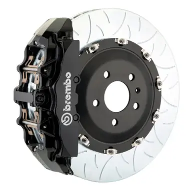 Flash Sale Brembo 00-05 ML500/ML55 AMG Front GT BBK 8 Piston Cast 380x34 2pc Rotor Slotted Type3-Black - 1G3.9020A1