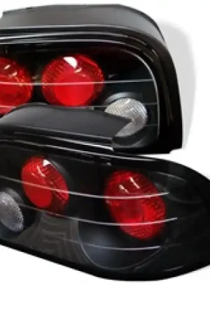 Special Offer Spyder Ford Mustang 94-95 Euro Style Tail Lights Black ALT-YD-FM94-BK | Graveyard Performance